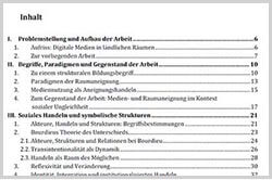 wissenschaftliches arbeiten inhaltsverzeichnis word